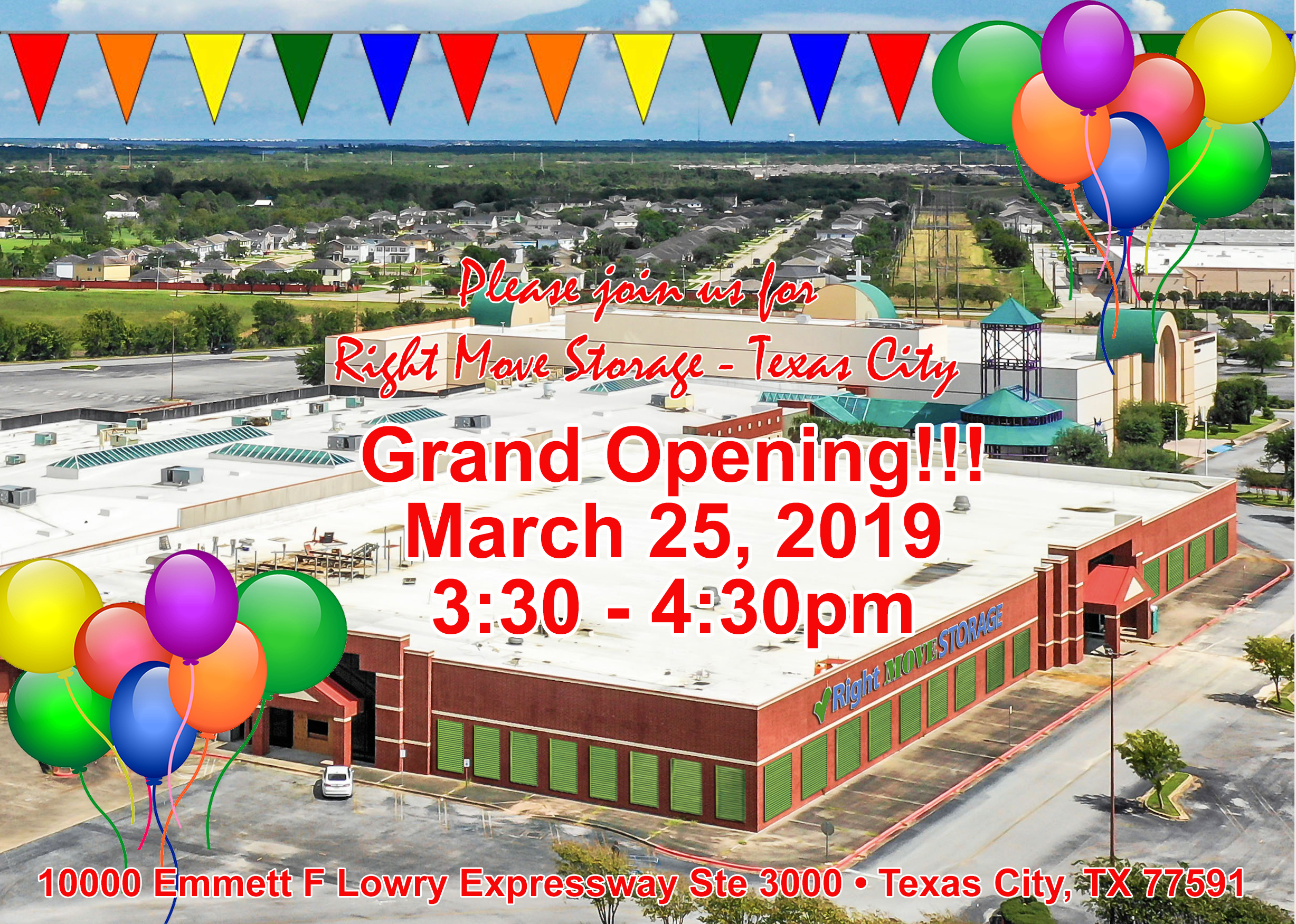 Right Move Storage - Texas City GRAND OPENING!